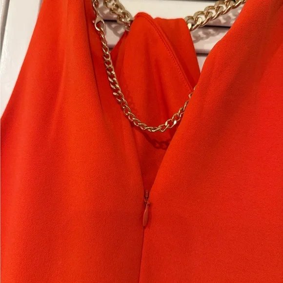 Vince Camuto Vibrant Orange Dress - Picture 6 of 8